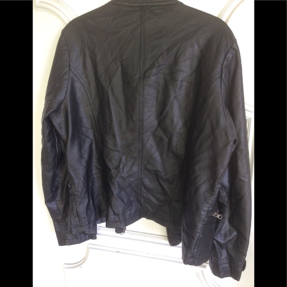 Mossimo Supply Co. Washable faux Moto jacket Size XXL - Picture 3 of 4